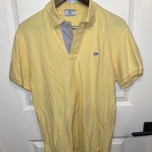 Yellow Southern Tide Polo M